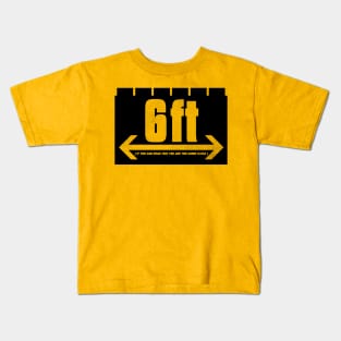 Mask Friendly | 6 Feet Apart Kids T-Shirt